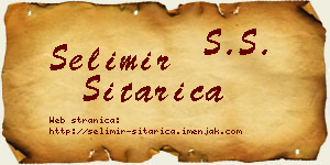 Selimir Sitarica vizit kartica